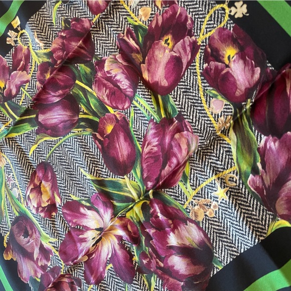 Dolce & Gabbana Silk Scarf - Picture 2 of 4